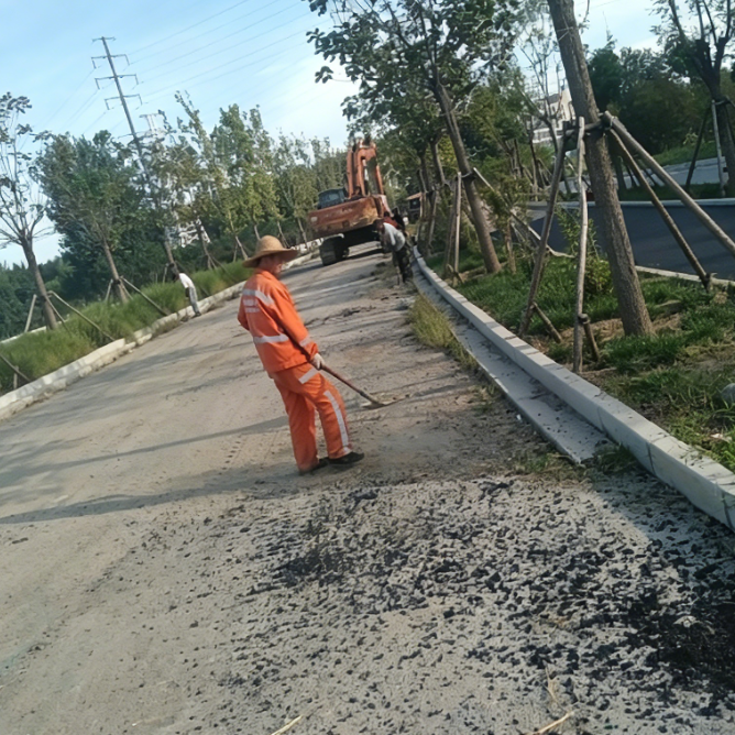 绿心S路施工现场